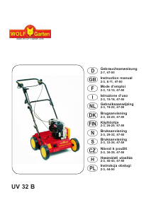 Mode d’emploi Wolf Garten UV 32 B Scarificateur