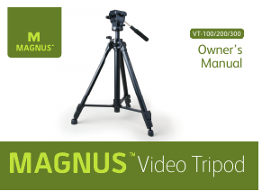 Bruksanvisning Magnus VT-100 Stativ