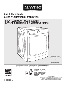 Manual Maytag MHW6630HC Washing Machine