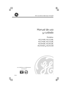 Manual de uso GE AS18CDB Aire acondicionado