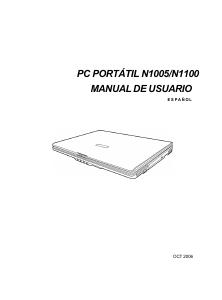 Manual de uso Airis Praxis N1005 Portátil