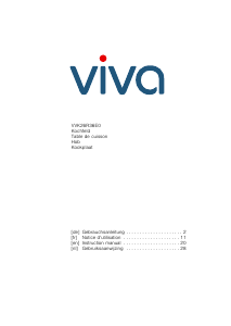 Mode d’emploi Viva VVK26R36E0 Table de cuisson