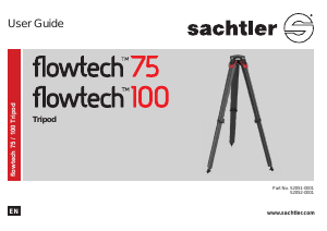 Handleiding Sachtler Flowtech 75 Statief