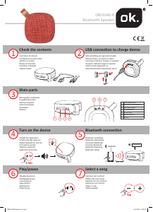 Mode d’emploi OK OBS1040-R Haut-parleur