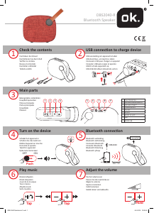 Mode d’emploi OK OBS2040-R Haut-parleur