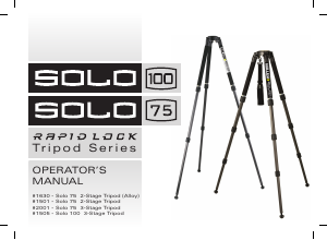 Manual Miller Solo 100 Tripod