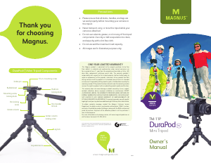 Manual Magnus TM-11P Tripod