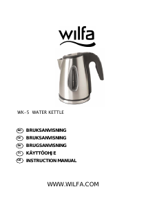 Manual Wilfa WK-5 Kettle