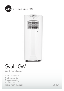 Manual Wilfa AC-10W Air Conditioner
