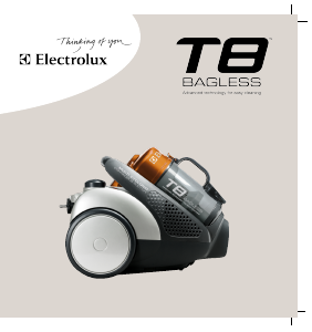 Manuale Electrolux ZT3520 T8 Aspirapolvere