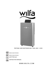 Bruksanvisning Wilfa WAC-12000 Klimaanlegg