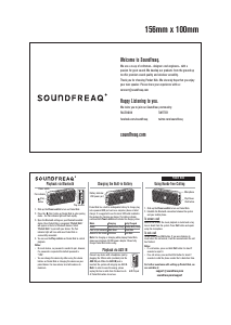 Bruksanvisning Soundfreaq Pocket Kick Högtalare