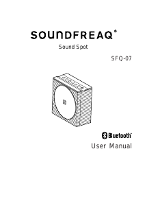 Bruksanvisning Soundfreaq Sound Spot Högtalare
