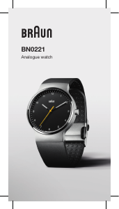 Manual Braun BN0221 Watch