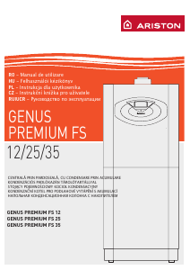 Manual Ariston Genus Premium FS 25 Cazan de incalzire centrala