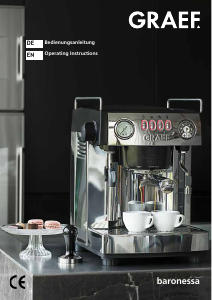 Bedienungsanleitung Graef ES 902 Baronessa Espressomaschine