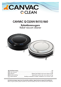 Manual Canvac Q Clean R410 Vacuum Cleaner