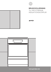 Brugsanvisning Gorenje EIT8647XD Komfur