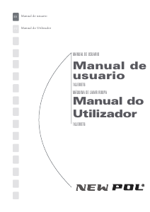Manual New Pol 10JEMET6 Máquina de lavar roupa