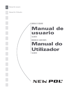 Manual de uso New Pol 10JEMET9 Lavadora