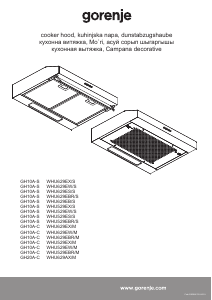 Instrukcja Gorenje WHU529EX/S Okap kuchenny