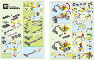 Handleiding Blocki set KB6092 MyCity Graafmachine