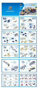 Handleiding Blocki set KB0223 MyCity Autotransport