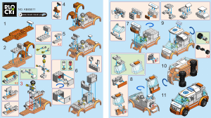 Handleiding Blocki set KB85011 MyCity Ambulance