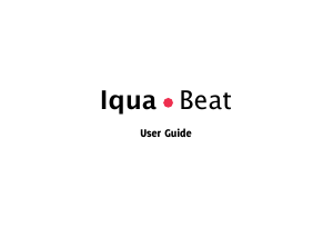 Bruksanvisning Iqua Beat Högtalare
