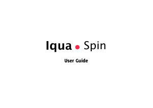 Bruksanvisning Iqua Spin Högtalare