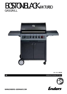Bedienungsanleitung Enders Boston Black 4 IK Turbo Barbecue