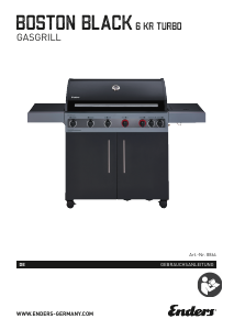 Bedienungsanleitung Enders Boston Black 6 KR Turbo Barbecue