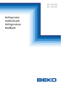 Mode d’emploi BEKO DS145100 Réfrigérateur combiné