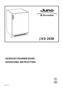 Bruksanvisning Juno-Electrolux JKU2438 Kylskåp