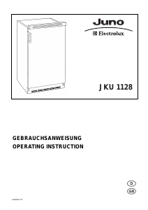 Handleiding Juno-Electrolux JKU1128 Koelkast