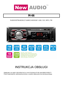 Instrukcja New Audio M-66 Radio samochodowe