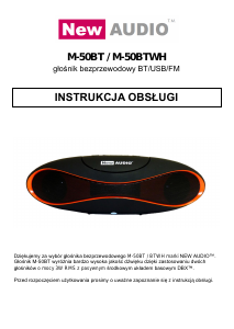 Instrukcja New Audio M-50BTWH Głośnik