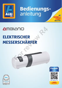 Bedienungsanleitung Ambiano KS 100-2 Messerschärfer
