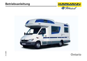 Bedienungsanleitung Karmann Ontario 635 LS (Mercedes) (2006) Wohnmobil