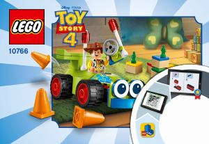 Kullanım kılavuzu Lego set 10766 Toy Story 4 Woody ve RC