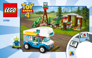 Mode d’emploi Lego set 10769 Toy Story 4 Les vacances en camping-car