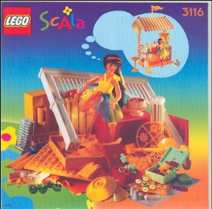 Handleiding Lego set 3116 Scala IJskraam