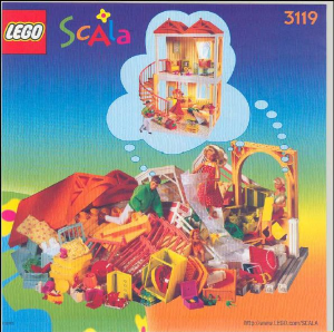 Manual Lego set 3119 Scale Sunshine home