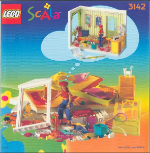 Handleiding Lego set 3142 Scala Marie's kamer