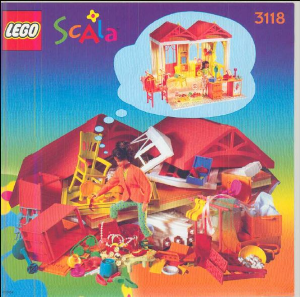 Handleiding Lego set 3118 Scala Kledingwinkel