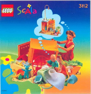 Handleiding Lego set 3112 Scala Kinderkamer