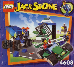 Handleiding Lego set 4608 Jack Stone Bankoverval