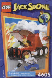 Handleiding Lego set 4605 Jack Stone Brandweerwagen