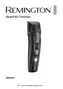 Руководство Remington MB4050 Триммер для бороды