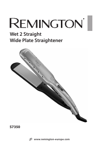 Kullanım kılavuzu Remington S7350 Wet 2 Straight Saç düzleştirici